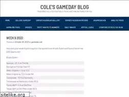 Sites similar to gamedaycole.com