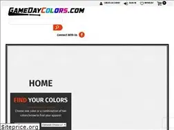 Sites similar to gamedaycolors.com