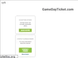 Sites similar to gamedayticket.com