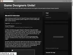Sites similar to gamedesignersunite.blogspot.com