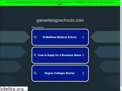 Sites similar to gamedesignschools.com