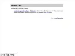 Sites similar to gamedev.place