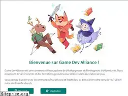 Sites similar to gamedevalliance.fr