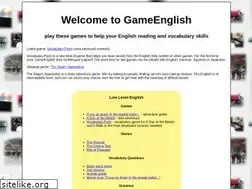 Sites similar to gameenglish.com