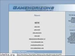 Sites similar to gamehorizons.net