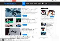 Sites similar to gamehoy.com