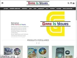 Sites similar to gameisyours.fr