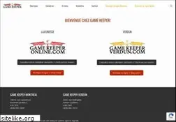 Sites similar to gamekeeper.ca