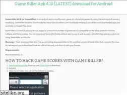 Sites similar to gamekiller.co