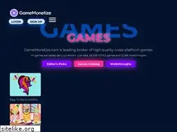 Sites similar to gamemonetize.co