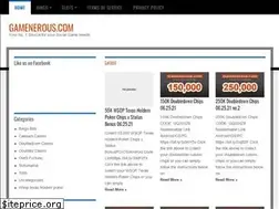 Sites similar to gamenerous.com