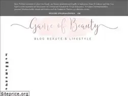 Sites similar to gameofbeauty.fr