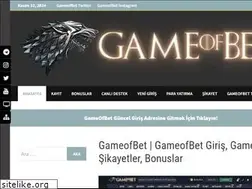 Sites similar to gameofbetguncel.com