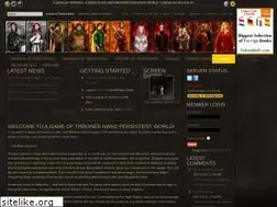 Sites similar to gameofthrones.net
