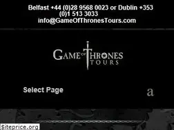 Sites similar to gameofthronestours.com