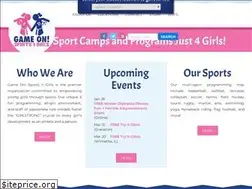 Sites similar to gameonsports4girls.com