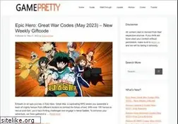 Sites similar to gamepretty.com