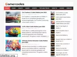 Sites similar to gamercodes.org