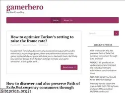 Sites similar to gamerhero.net