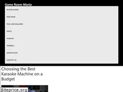 Sites similar to gameroommania.com