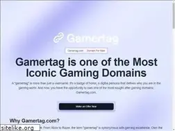 Sites similar to gamertag.com