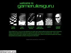 Sites similar to gamerulesguru.com