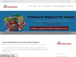 Sites similar to games-help-number.com