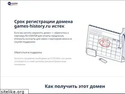Sites similar to games-history.ru