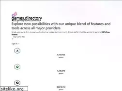 Sites similar to games.directory