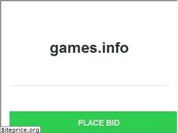 Sites similar to games.info