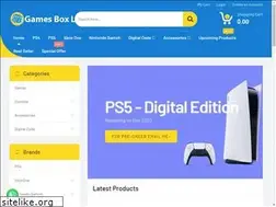 Sites similar to gamesboxllc.com