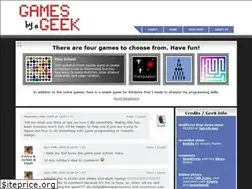 Sites similar to gamesbyageek.com