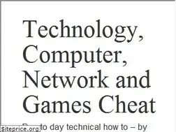 Sites similar to gamescheat.ca