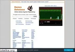 Sites similar to gamesdbase.com