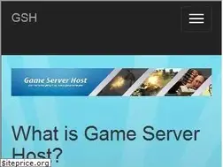 Sites similar to gameserverhost.net