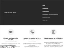 Sites similar to gameserverslatinos.com