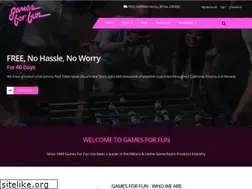 Sites similar to gamesforfun.com