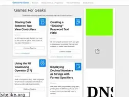 Sites similar to gamesforgeeks.com