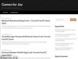 Sites similar to gamesforjoy.co