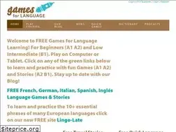 Sites similar to gamesforlanguage.com