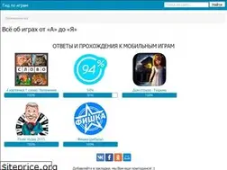 Sites similar to gamesguides.ru