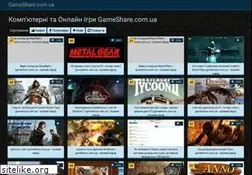 Sites similar to gameshare.com.ua
