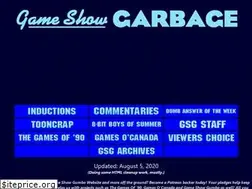 Sites similar to gameshowgarbage.com