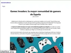 Sites similar to gamesinvaders.es