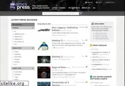 Sites similar to gamespress.com