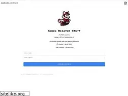 Sites similar to gamesrelatedstuff.com