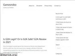 Sites similar to gamesrobo.com