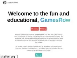 Sites similar to gamesrow.com