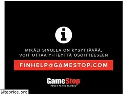 Sites similar to gamestop.fi