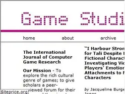 Sites similar to gamestudies.org